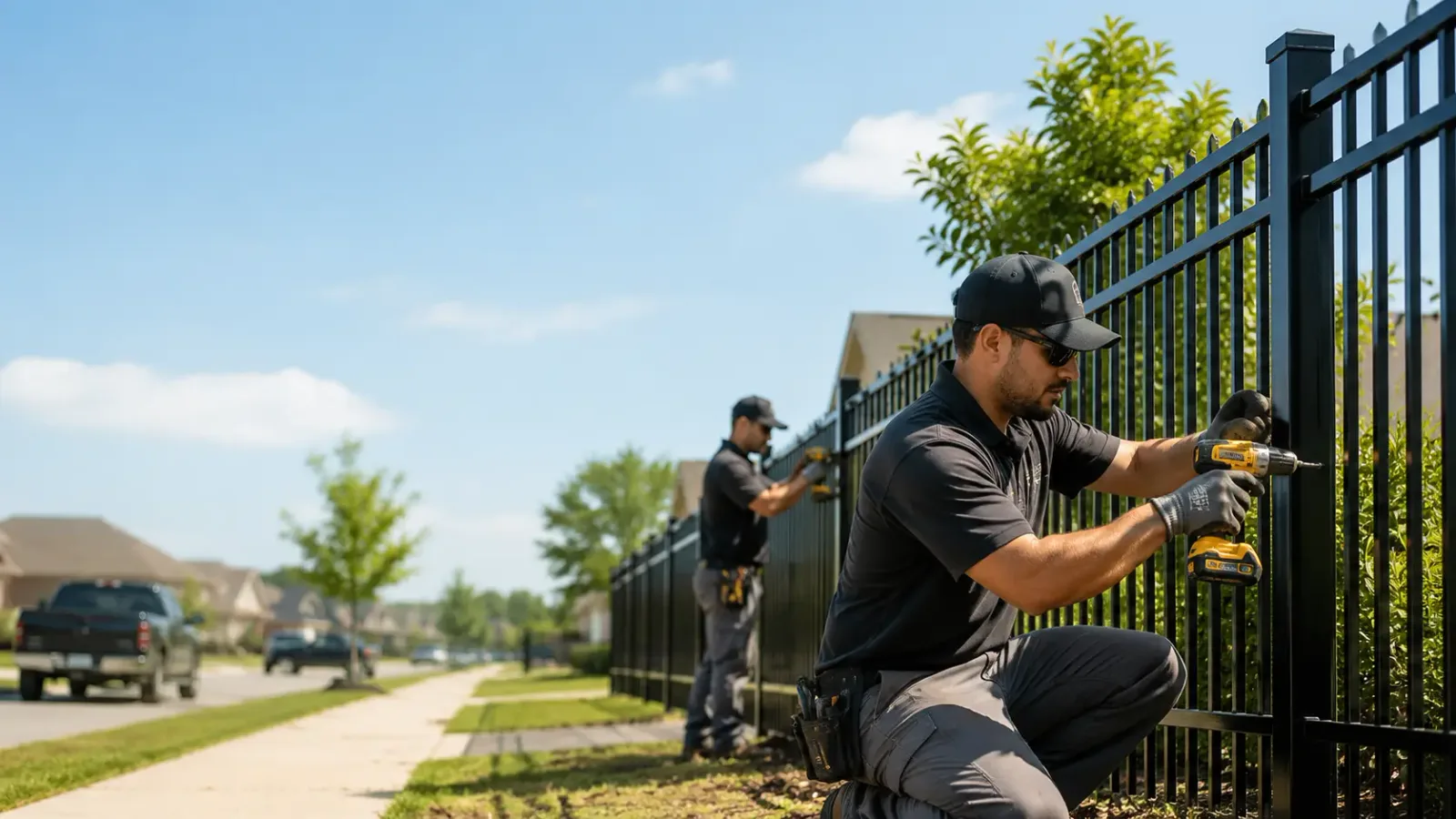 Metal Fence Installation in Lodi, OH